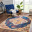Tapis oriental bleu Edwa-287285304