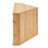 Bread Display Case Corner Bread Storage Container For Kitchen Countertop