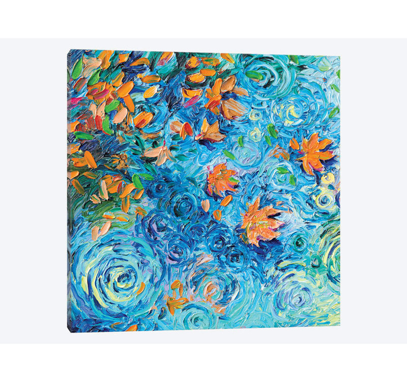 «BM 009» par Iris Scott, impression sur toile, H 12 po x l 12 po x P 1,5 po, Toile tendue, Pas de tapis