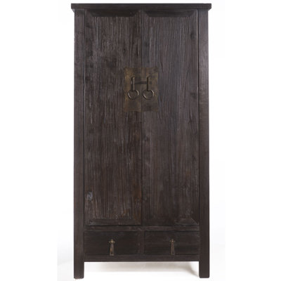 Grandbrook 2 Door Solid Wood Wardrobe