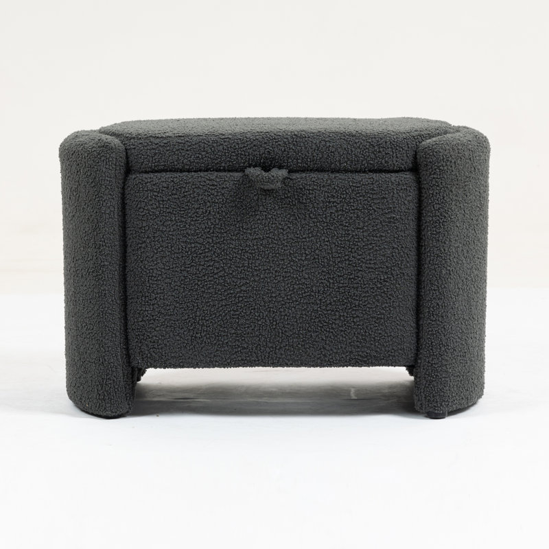 Chaise d'appoint Mid-Century moderne, Gris