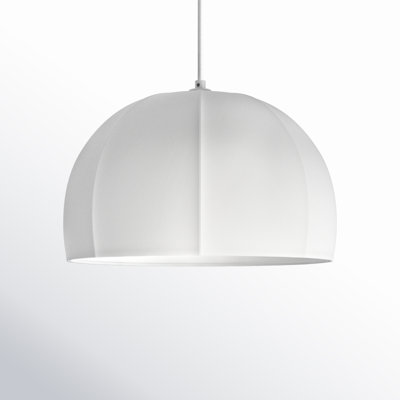 Crane Single Light Iron Dimmable Pendant