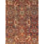 Mahal Hand Knotted Wool Oriental Area Rug in Rust