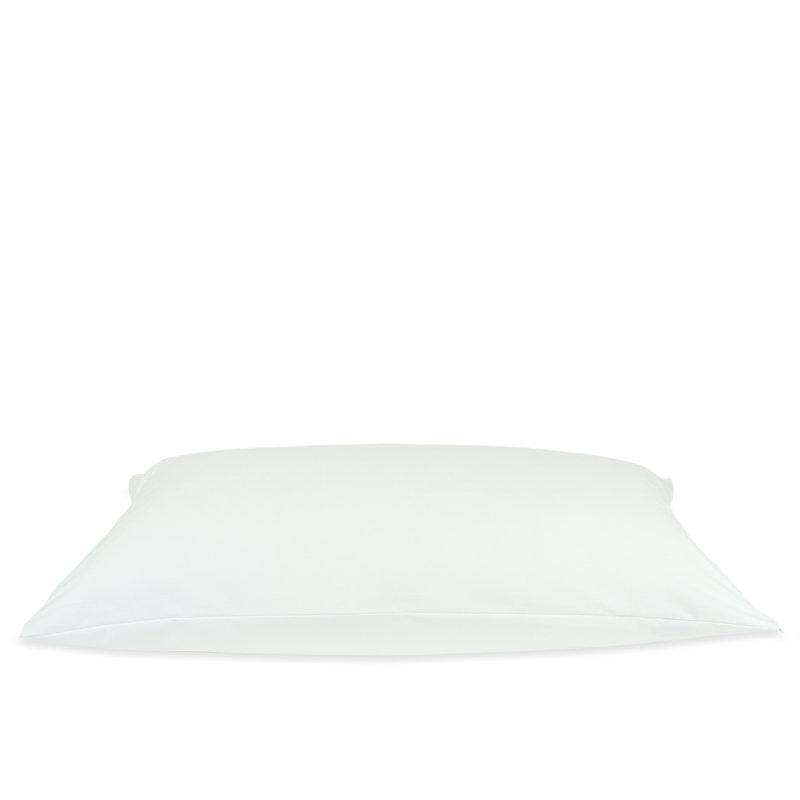 King Size White Cotton Blend Pillow Protector Set