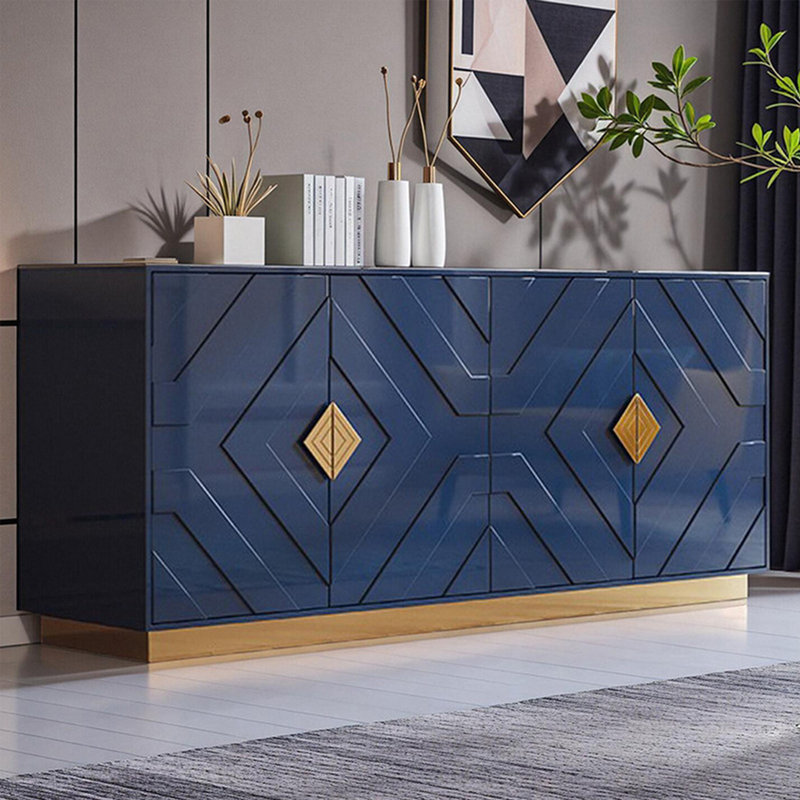 Armoire d'entrée italienne de luxe, Marine
