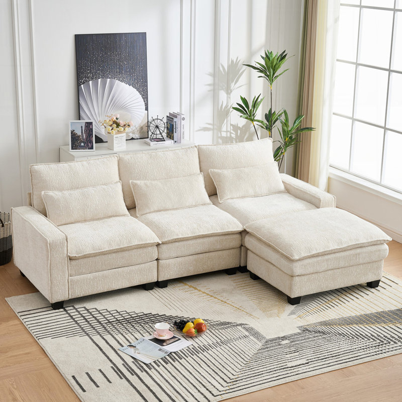 Canapé Plush, Beige