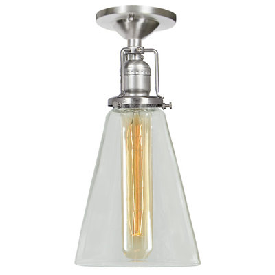 Shumway Glass Semi Flush Mount