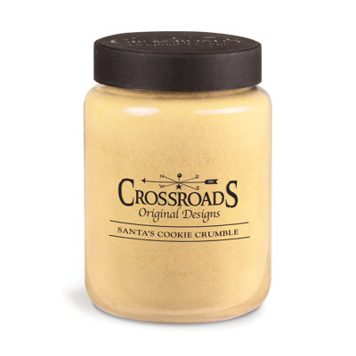 Santa's Cookie Crumble Scented Jar Candle