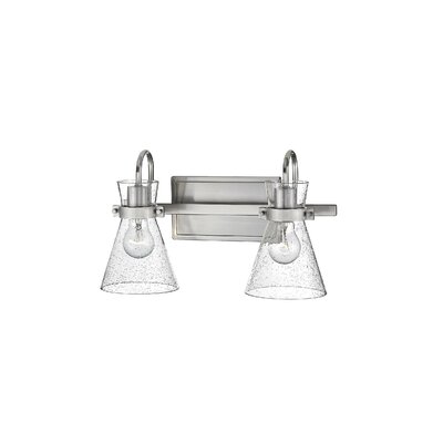 Highland Dunes Amelie 2 - Light Dimmable Vanity Light & Reviews | Wayfair