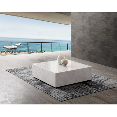 Gorvel Marble Top Coffee Table