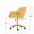 Bollay Fabric Upholstered Swivel Office Chair-1488956697-1503629172