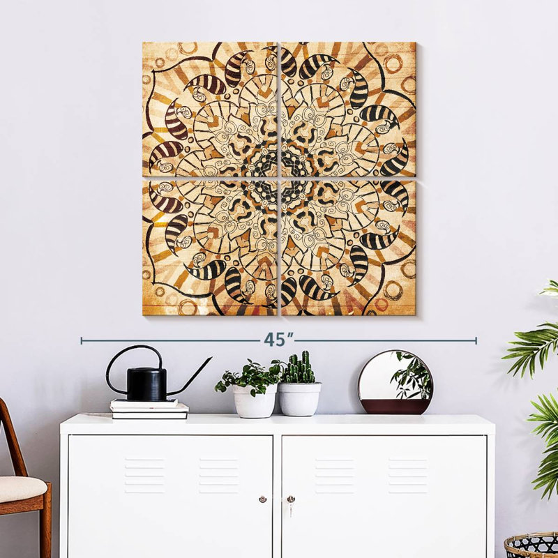 Kerner Blooming Fire, 32" H x 32" W