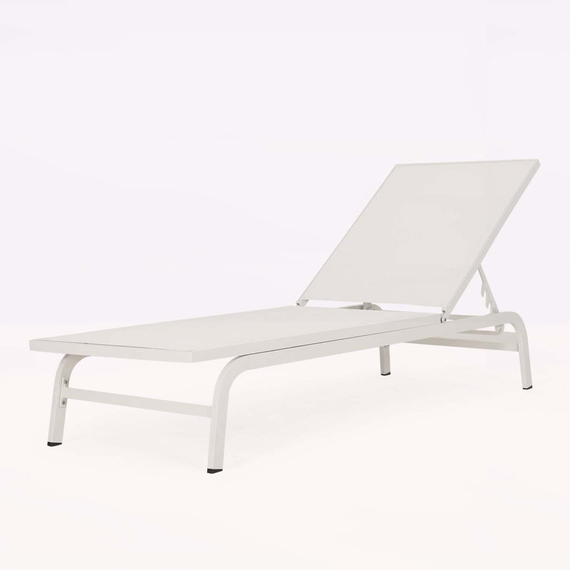 Luxurious Aluminum Frame Chaise Lounge Set for Ultimate Outdoor Relaxation