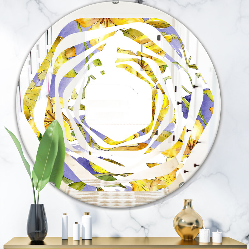 Miroir mural sans cadre V Handirl, 23,6 po x 23,6 po