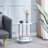 Patsis Glass Top End Table-100095481-100095479