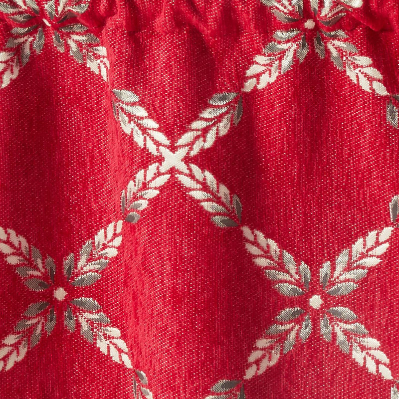 Pacifica Diamonds Pattern Geometric Tailored Decorative Window Treatment Rod Pocket Curtain Straight Valance