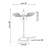 Aria Winged Table Lamp