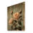 Pink Green Vintage Garden Roses - Roses Wood Wall Art - On Natural Pine Wood-1122333457