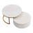 Modern Round Nesting Coffee Table Fluted With Drawer-610271967-618908506