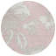 Tapis ivoire rond 8 po