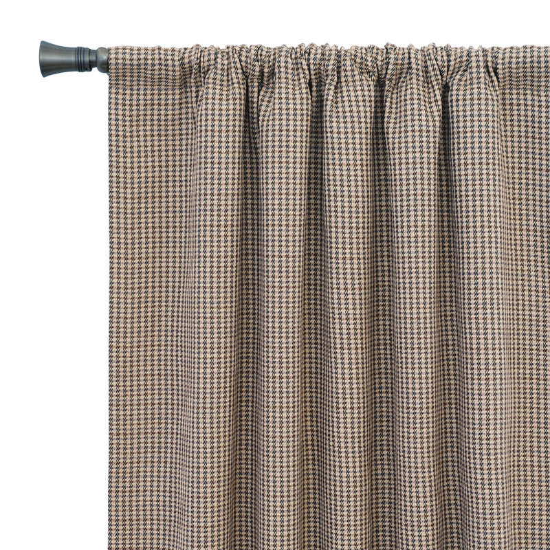 Aiden Polyester Room Darkening Curtain Single Panel, 48" W x 84" L