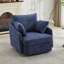 Fauteuil d'appoint pivotant de 40,55 po de largeur avec 2 coussins Thorw-1081328093