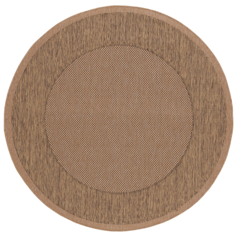 Tapis d'intérieur / extérieur Plummer Performance, Rond 6 pi 7 po