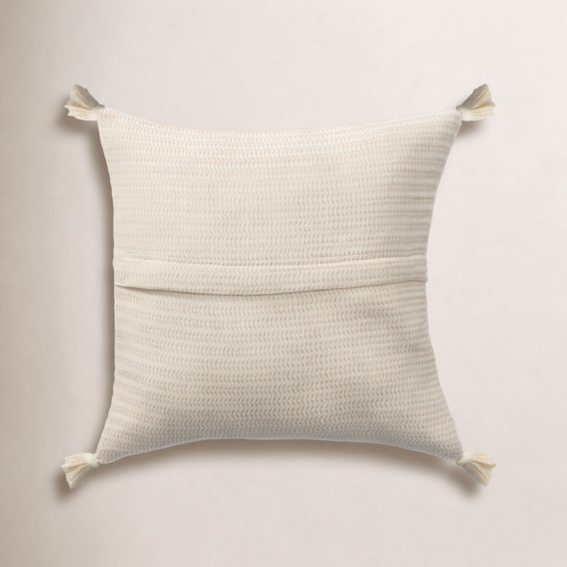 Coussin Effa Brenly, Beige, Polyester/ bourre en polyester