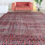 Wool Moroccan Area Rug in Red-70393268