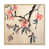 Toile naturelle avec cadre flottant
