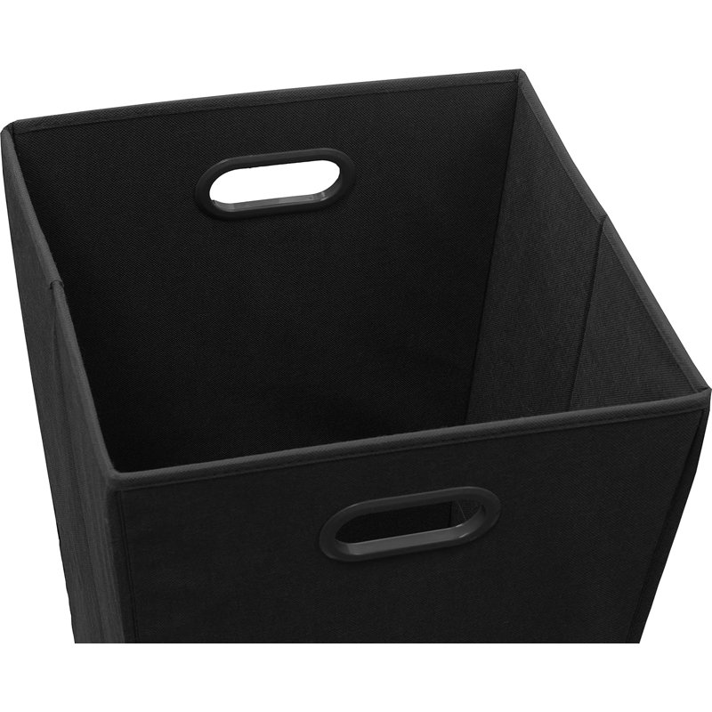 Panier à linge pliable, Noir