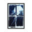 « indigo jellyfish square », impression sur toile-73217091-73217092-73217093