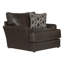  Ensemble de salon en cuir véritable 4 pièces Donevan-308271566