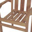 Frasier Stacking Patio Dining Armchair with Cushion