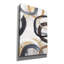  «Dwell 1 Gold Neutral C» par Cheryl Warrick, art mural sur toile, 26 po x 40 po-1241192721