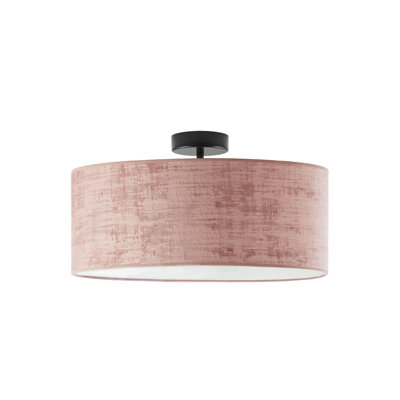 Lincy Fabric Flush Mount
