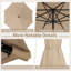 Parasol de marché lumineux 10 pi Seirian-1720202941