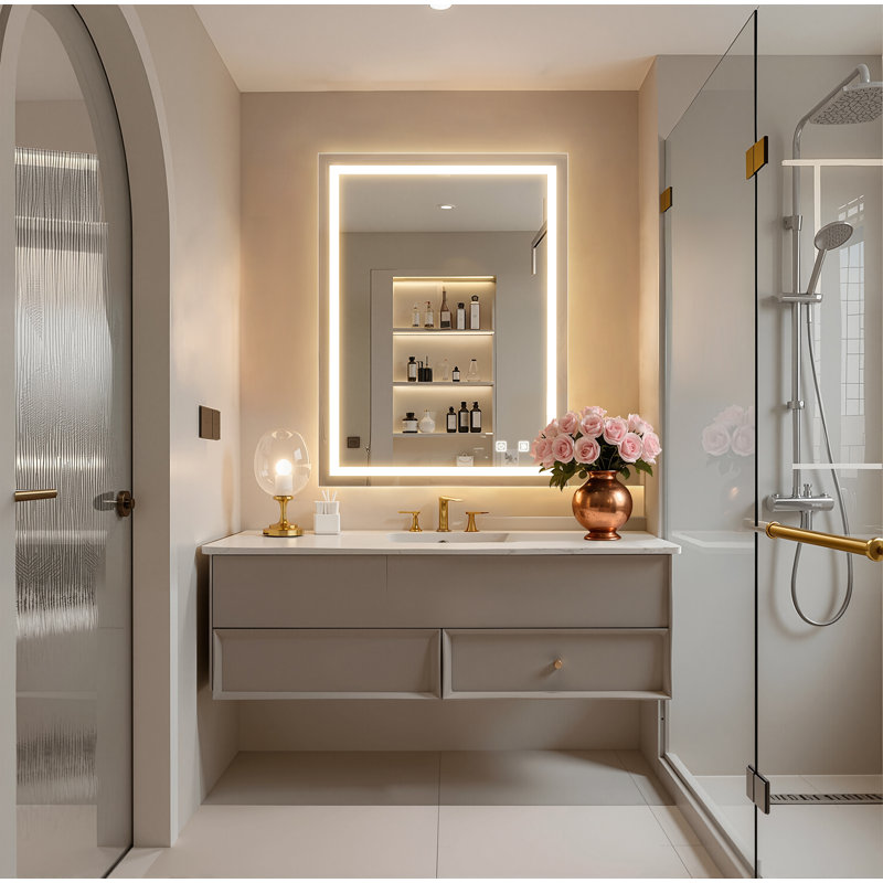 Led Bathroom Vanity Mirror,  32'' H X 24'' W X 1.18'' D