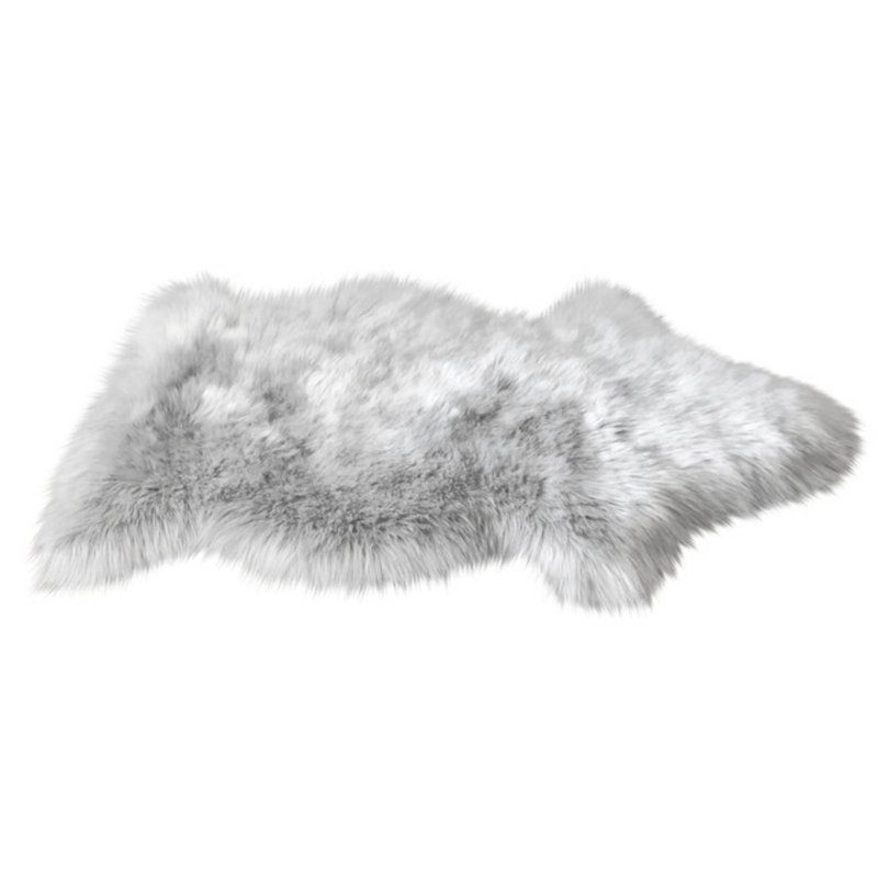 Tapis gris clair Whipkey Luxurious, Nouveauté 2 pi x 3 pi