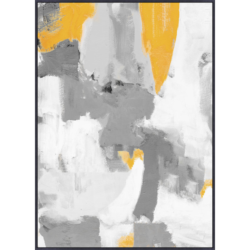Yellow And Gray 2 Painting by Christopher Kennedy