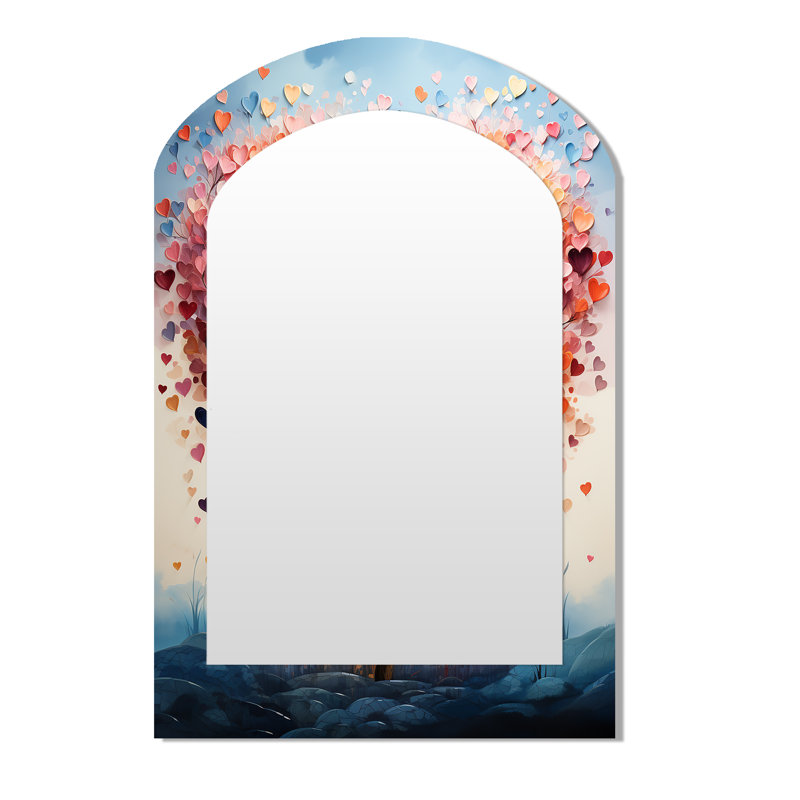 Miroir mural Blossoming, 43 po x 33 po