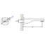 Garniture de bec de baignoire murale-12517388