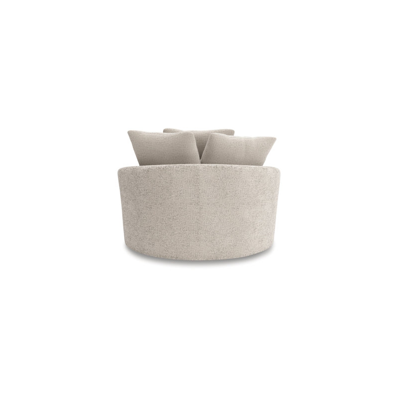 Fauteuil d'appoint pivotant surdimensionné Cuddle