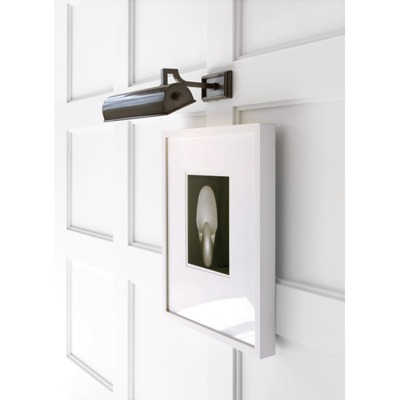 Alexa Hampton Dean 12" Picture Light, Gun Metal