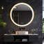 Cheli Aluminium Round Mirror-475125084