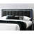 Charcoal Wool Queen Bed, Full Upholstered, No Box Spring, Built Led For Bedroom Fabric, Bedroom, Headboard, Spring