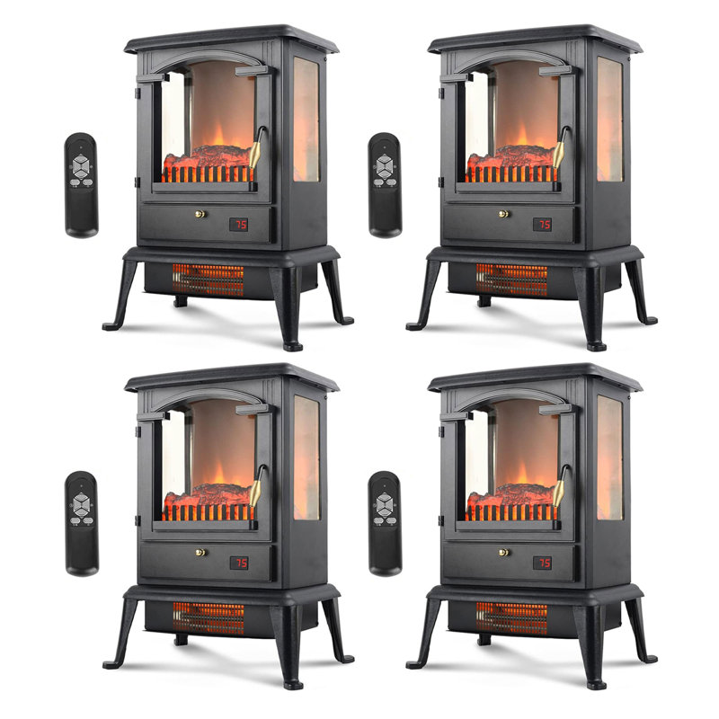 VOLTORB 16.6 " W Black Electric Stove