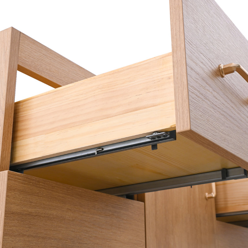Meuble-lavabo double 84 po avec comptoir double blanc