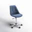 Chaise de travail en tissu Tania-593166874