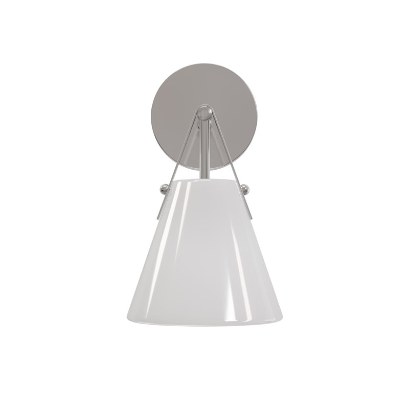 Bronwen 1 - Light Barn Light, Polished Nickel